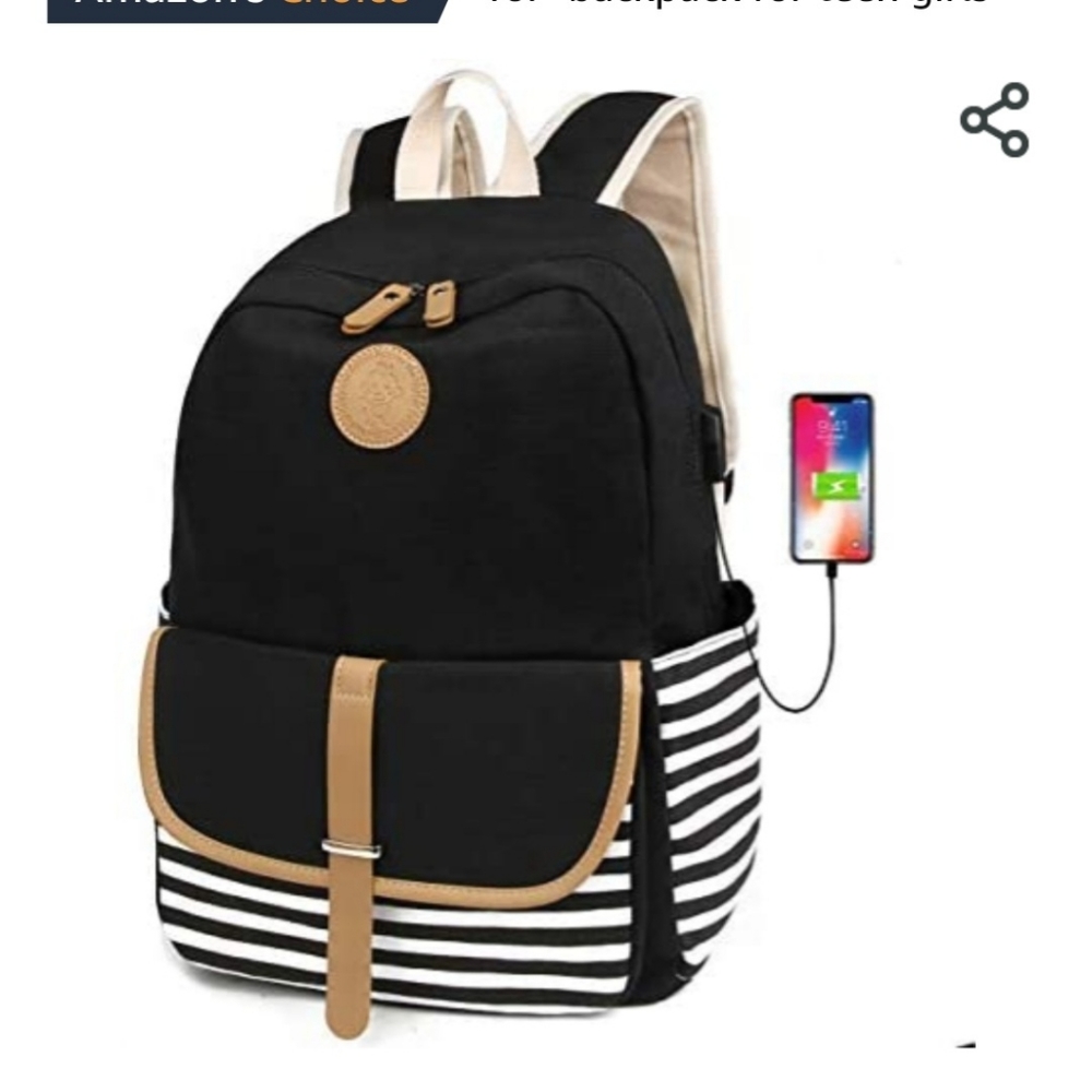 COPY - Lightweight Backpack With USB Chargi